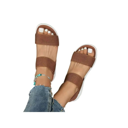 Colisha Womens Flat Sandal Slip On Summer Shoe Beach Sandals Sport Breathable Flats Comfort Casual Shoes Brown 7
Colisha Womens Flat Sandal Slip On Summer Shoe Beach Sandals Sport Breathable Flats Comfort Casual Shoes Brown 7