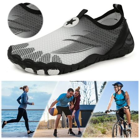 SUNHUFA Quick Dry Water Shoes Breathable Barefoot Beach Shoes for Men Women (Black 38)
SUNHUFA Quick Dry Water Shoes Breathable Barefoot Beach Shoes for Men Women (Black 38)