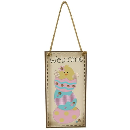 Heiheiup Hanging Decoration Pendant Easter Eggs Bunny Wooden Tag Home Decor Stain Glass Window Painting
Heiheiup Hanging Decoration Pendant Easter Eggs Bunny Wooden Tag Home Decor Stain Glass Window Painting