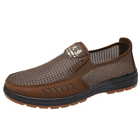 Men Shoes Spring Summer Breathable Mesh Walking Shoes Asakuchi Casual Shoes Sneakers Mesh casual shoes for Men Coffee
Men Shoes Spring Summer Breathable Mesh Walking Shoes Asakuchi Casual Shoes Sneakers Mesh casual shoes for Men Coffee