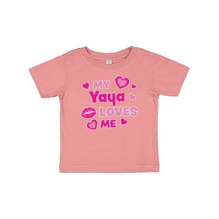 Inktastic Valentine s Day My Yaya Loves Me Hearts and Lips Gift Baby Boy or Baby Girl T-Shirt
Inktastic Valentine s Day My Yaya Loves Me Hearts and Lips Gift Baby Boy or Baby Girl T-Shirt