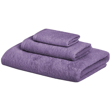 Beauty Threadz Homes and Gardens Thick and Plush Solid Quick-Dry Towels - 100% Cotton, 3-Piece Set, Lavender
