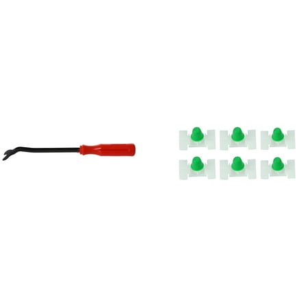 1 Pcs Car Van Door Trim Clip Remover Fastener Tool & 50Pcs Car Exterior Door Trim Panel Fastener Moulding Clip
1 Pcs Car Van Door Trim Clip Remover Fastener Tool & 50Pcs Car Exterior Door Trim Panel Fastener Moulding Clip