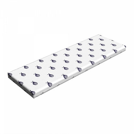 Blue and White Bench Pad Hand Sketch Drawing Style Series of Insects Doodle Colorado Bettle HR Foam Cushion with Decorative Fabric Cover 45 x 15 x 2 Dark Blue White by Ambesonne
Blue and White Bench Pad Hand Sketch Drawing Style Series of Insects Doodle Colorado Bettle HR Foam Cushion with Decorative Fabric Cover 45 x 15 x 2 Dark Blue White by Ambesonne