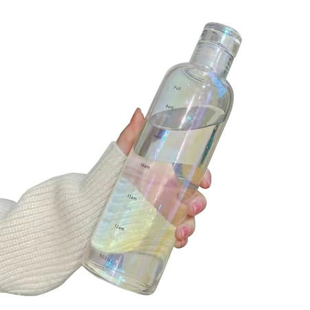 Time Scale Water Bottle Heat-resistant Glass Bottles Durable Cute Gift for Kids 
Time Scale Water Bottle Heat-resistant Glass Bottles Durable Cute Gift for Kids