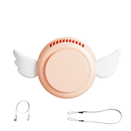 TureClos Neck Fan Outdoor Hanging Mini Air Cooler Portable Mute 3 Speed Cooling Necklace Fan Pink
TureClos Neck Fan Outdoor Hanging Mini Air Cooler Portable Mute 3 Speed Cooling Necklace Fan Pink