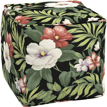 Better Homes and Gardens Outdoor Patio Square Pouf, Multiple Patterns