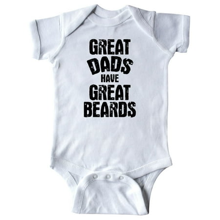Inktastic Great Dads Have Great Beards Gift Baby Boy Bodysuit
