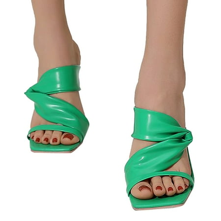 ZHELIYO Women s sandals Fashion Womens Breathable Lace Up Shoes Chunky Heels Casual Sandals Green 9.5-10
ZHELIYO Women s sandals Fashion Womens Breathable Lace Up Shoes Chunky Heels Casual Sandals Green 9.5-10
