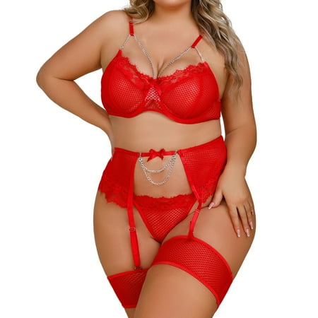 adviicd Lingerie For Women Plus Size Women s Lengire Lace Nightwear Underwear Set Large Color Tinte Suspender Lingerie Set Lingerie Red XL
adviicd Lingerie For Women Plus Size Women s Lengire Lace Nightwear Underwear Set Large Color Tinte Suspender Lingerie Set Lingerie Red XL