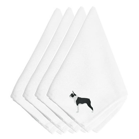 Carolines Treasures BB3444NPKE Boston Terrier Embroidered Napkins Set of 4 20 x 20 multicolor
Carolines Treasures BB3444NPKE Boston Terrier Embroidered Napkins Set of 4 20 x 20 multicolor