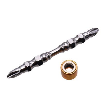 GENEMA 5pcs PH2 Hardness 65mm Double Cross Head Magnetic Electric Screwdriver Bit Phillips Screw Driver With Ring
GENEMA 5pcs PH2 Hardness 65mm Double Cross Head Magnetic Electric Screwdriver Bit Phillips Screw Driver With Ring