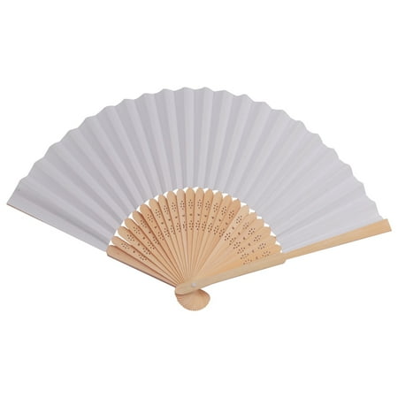 50 pcs/lot White Folding Elegant Paper Hand Fan Wedding Party Favors 21cm(white)
50 pcs/lot White Folding Elegant Paper Hand Fan Wedding Party Favors 21cm(white)