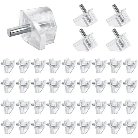 20 Pieces 3 mm Shelf Pins Clear Support Pegs Cabinet Shelf Pegs Clips Shelf Support Holder Pegs for Kitchen Furniture
20 Pieces 3 mm Shelf Pins Clear Support Pegs Cabinet Shelf Pegs Clips Shelf Support Holder Pegs for Kitchen Furniture