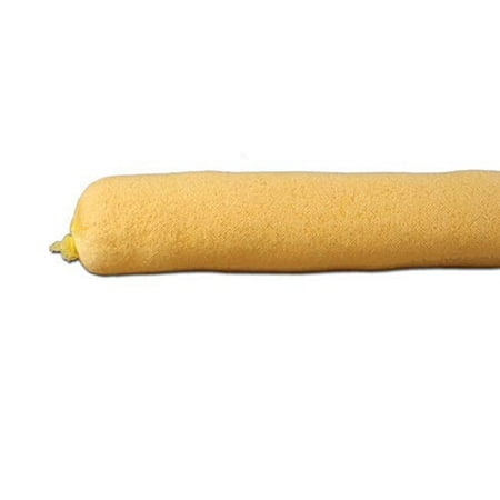 Chemtex S4Y-10 3 x 4 Hazmat Absorbent Socks Yellow 10 Pack