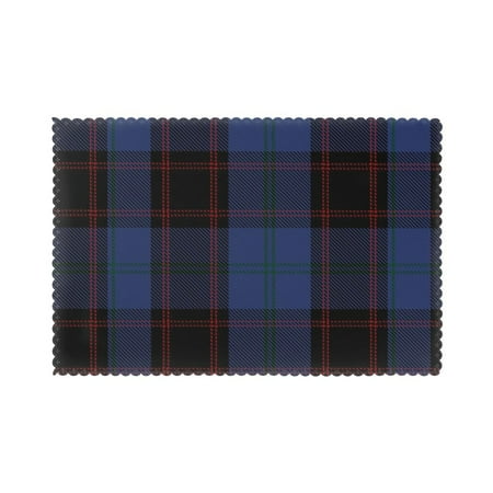 Home Tartan Placemats Set Of 6 Washable Wipeable Place Mats Place Mats For Festival Parties Family Dinner (12 X 18inch)
Home Tartan Placemats Set Of 6 Washable Wipeable Place Mats Place Mats For Festival Parties Family Dinner (12 X 18inch)