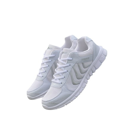 GENILU Mens Breathable Athletic Shoes Non Slip Workout Low Top Sneakers White 5.5
GENILU Mens Breathable Athletic Shoes Non Slip Workout Low Top Sneakers White 5.5
