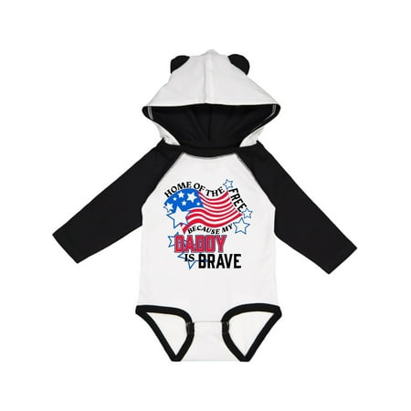 Inktastic Home of the Free Because My Daddy is Brave Gift Baby Boy or Baby Girl Long Sleeve Bodysuit
Inktastic Home of the Free Because My Daddy is Brave Gift Baby Boy or Baby Girl Long Sleeve Bodysuit
