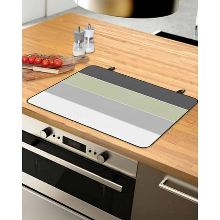 Grey Green Striped Stove Top Covers for Electric Stove Heat Insulation Fireproof Glass Cooktop Cover Counter Top Glass Stove Cover for Prevent Scratches 24 x21 Farmhouse Modern
Grey Green Striped Stove Top Covers for Electric Stove Heat Insulation Fireproof Glass Cooktop Cover Counter Top Glass Stove Cover for Prevent Scratches 24 x21 Farmhouse Modern