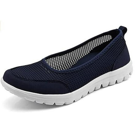 Women s Walking Shoes Breathable Mesh Slip On Sneakers Casual Tennis Flats Size 7.5
Women s Walking Shoes Breathable Mesh Slip On Sneakers Casual Tennis Flats Size 7.5