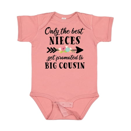 Inktastic Only the Best Nieces Get Promoted to Big Cousin Gift Baby Boy or Baby Girl Bodysuit
Inktastic Only the Best Nieces Get Promoted to Big Cousin Gift Baby Boy or Baby Girl Bodysuit