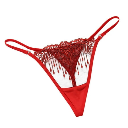 Intimates Embroidered Sexy Women s Underwear Hot Transparent Low-Waisted Hollow Thong Nylon Simple Long Sleeve Shirts for Women Red
Intimates Embroidered Sexy Women s Underwear Hot Transparent Low-Waisted Hollow Thong Nylon Simple Long Sleeve Shirts for Women Red