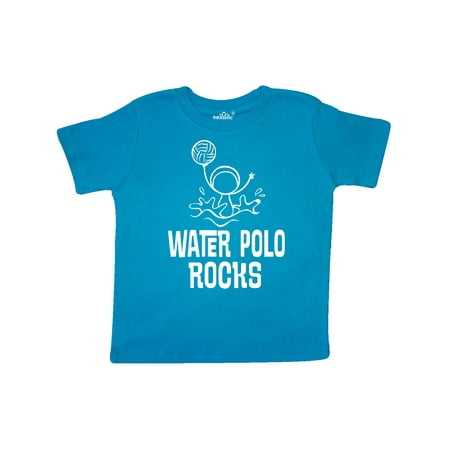 Inktastic Water Polo Rocks Sports Team Gift Toddler Boy or Toddler Girl T-Shirt