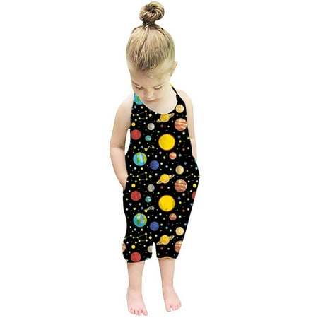 EHTMSAK Infant Baby Toddler Kids Clothes Romper for Girl Summer Cotton Floral Sleeveless Jumpsuit Black 1Y-6Y 120
EHTMSAK Infant Baby Toddler Kids Clothes Romper for Girl Summer Cotton Floral Sleeveless Jumpsuit Black 1Y-6Y 120