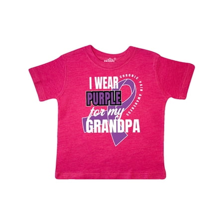 Inktastic Chronic Pain I Wear Purple For My Grandpa Gift Toddler Boy or Toddler Girl T-Shirt
Inktastic Chronic Pain I Wear Purple For My Grandpa Gift Toddler Boy or Toddler Girl T-Shirt