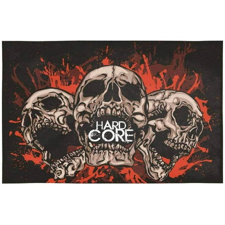 ECZJNT Scary Human Skull Placemat Plate Holder Set of 4 Table Mats Protector 12x18 inch
ECZJNT Scary Human Skull Placemat Plate Holder Set of 4 Table Mats Protector 12x18 inch
