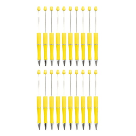 JWF Mall 20Pcs Ballpoint Pen Non-slip DIY Assorted Comfortable Grip Bead Pen Students Present
JWF Mall 20Pcs Ballpoint Pen Non-slip DIY Assorted Comfortable Grip Bead Pen Students Present