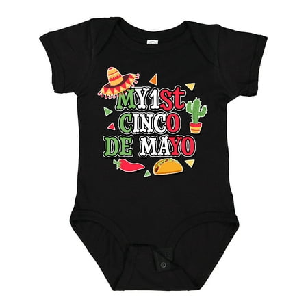 Inktastic My 1st Cinco De Mayo with Sombrero Red Chili Pepper Taco and Cactus Gift Baby Boy or Baby Girl Bodysuit
Inktastic My 1st Cinco De Mayo with Sombrero Red Chili Pepper Taco and Cactus Gift Baby Boy or Baby Girl Bodysuit