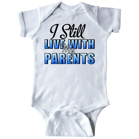Inktastic I Still Live With My Parents Baby Funny Gift Baby Boy or Baby Girl Bodysuit
Inktastic I Still Live With My Parents Baby Funny Gift Baby Boy or Baby Girl Bodysuit