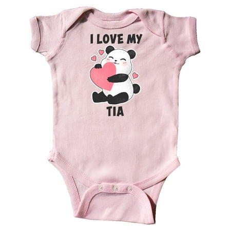 Inktastic I Love My Tia with Panda Illustration Gift Baby Boy or Baby Girl Bodysuit
Inktastic I Love My Tia with Panda Illustration Gift Baby Boy or Baby Girl Bodysuit