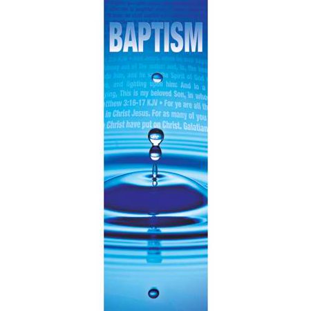 Banner-Baptism (2' x 6') (Indoor)