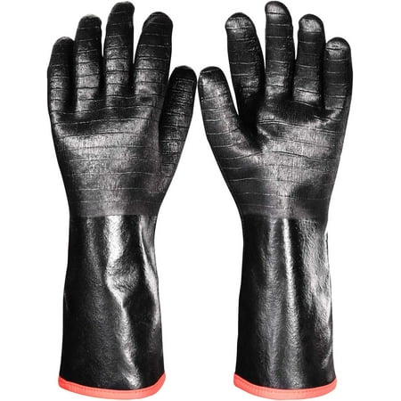 Extreme Heat Resistant BBQ Gloves Food Grade Kitchen Oven Mitts - Flexible Oven Gloves with Cut Resistant Silicone Non-Slip Insulated Hot Glove for Grilling Cooking Baking Welding
Extreme Heat Resistant BBQ Gloves Food Grade Kitchen Oven Mitts - Flexible Oven Gloves with Cut Resistant Silicone Non-Slip Insulated Hot Glove for Grilling Cooking Baking Welding