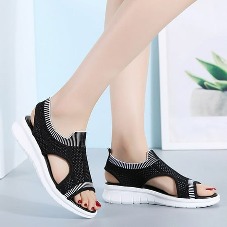 HIMIWAY Sandals Women Women s Sandals Women Open Toe Breathable Comfort Hollow Out Casual Wedges Mesh Shoes Sandals Black 38
HIMIWAY Sandals Women Women s Sandals Women Open Toe Breathable Comfort Hollow Out Casual Wedges Mesh Shoes Sandals Black 38