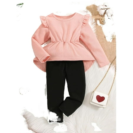 Casual Colorblock Round Neck Long Sleeve Multicolor Toddler Girls Two-piece Outfits (Girl s)
Casual Colorblock Round Neck Long Sleeve Multicolor Toddler Girls Two-piece Outfits (Girl s)