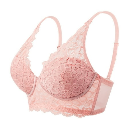 Fabiurt Women s Bra Women s New Comfortable Lace French Small Fragrance No Steel Ring Gathering Bra Pink
Fabiurt Women s Bra Women s New Comfortable Lace French Small Fragrance No Steel Ring Gathering Bra Pink