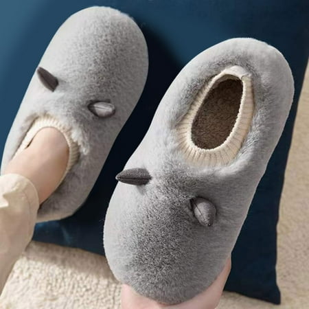 Gubotare Slippers For Men Indoor And Outdoor Slippers Fuzzy Plush Lined House Shoes Lined Fluffy Cozy Fuzzy House Shoes Warm Winter Slip On Indoor Outdoor Slippers Gray 10
Gubotare Slippers For Men Indoor And Outdoor Slippers Fuzzy Plush Lined House Shoes Lined Fluffy Cozy Fuzzy House Shoes Warm Winter Slip On Indoor Outdoor Slippers Gray 10