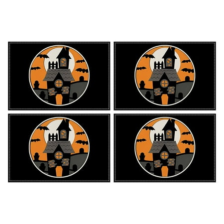 Halloween Sales Placemat Halloween Placemats Set Of 4 12x18 Inch Funny Table Mat Non Slip And Washable Linen Place Mat For Home Party Decoration by Luwxia
Halloween Sales Placemat Halloween Placemats Set Of 4 12x18 Inch Funny Table Mat Non Slip And Washable Linen Place Mat For Home Party Decoration by Luwxia