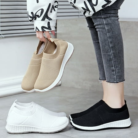 Tnobhg 1 Pair Loafers Shoes Flat-bottom Comfortable Hollow-carved Design Slip-On Non Slip Walking Breathable Mesh Wedge Sports Shoes Women Accessory
Tnobhg 1 Pair Loafers Shoes Flat-bottom Comfortable Hollow-carved Design Slip-On Non Slip Walking Breathable Mesh Wedge Sports Shoes Women Accessory
