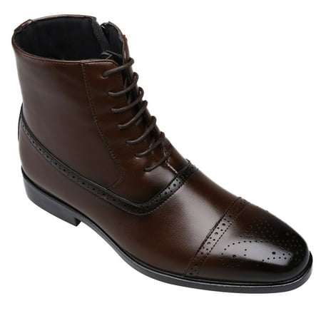 Chnzic Mens Shoes Classic Business Leather Shoes Fashion Casual High Top Lace Up Side Zipper Leather Shoes
Chnzic Mens Shoes Classic Business Leather Shoes Fashion Casual High Top Lace Up Side Zipper Leather Shoes