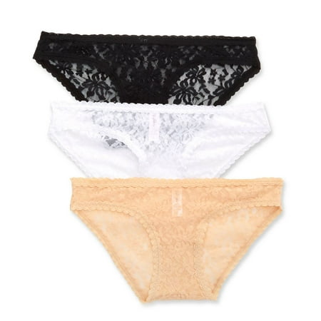 Women s Special Intimates SP1003 4 Way Stretch Lace Bikini Panty - 3 Pack (Black/White/Nude L)
Women s Special Intimates SP1003 4 Way Stretch Lace Bikini Panty - 3 Pack (Black/White/Nude L)