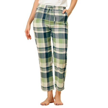 Unique Bargains Women s Lounge Buttoms Elastic Waist Sleepwear Plaid Pajamas Pants
Unique Bargains Women s Lounge Buttoms Elastic Waist Sleepwear Plaid Pajamas Pants