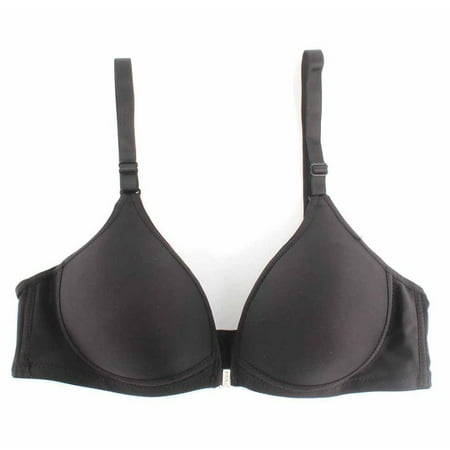 Big Clearance! Women Seamless Underwear Smooth Front Closure Thin Padded Racerback Bra Black 85 code
Big Clearance! Women Seamless Underwear Smooth Front Closure Thin Padded Racerback Bra Black 85 code