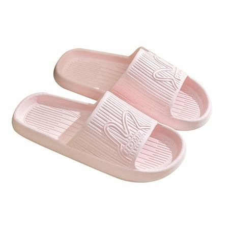 Itsun Soft Slippers for Women Womens Mens Solid Color Slippers Super Soft Breathable Anti-Slip Bedroom Home Slippers Pink
Itsun Soft Slippers for Women Womens Mens Solid Color Slippers Super Soft Breathable Anti-Slip Bedroom Home Slippers Pink