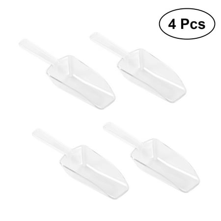 Homemaxs 4 PCS Mini Clear Plastic Ice Scoop Scoopers for Weddings Candy Dessert Buffet Ice Cream Protein Powder (White)
Homemaxs 4 PCS Mini Clear Plastic Ice Scoop Scoopers for Weddings Candy Dessert Buffet Ice Cream Protein Powder (White)
