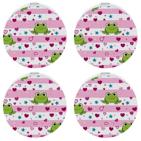Automatic Night Lights Plug into Wall for Kids & Adults Cartoon Frog Pink Stripe Dusk to Dawn Sensor Nightlights for Room Bedroom Bathroom Hallway Kitchen
Automatic Night Lights Plug into Wall for Kids & Adults Cartoon Frog Pink Stripe Dusk to Dawn Sensor Nightlights for Room Bedroom Bathroom Hallway Kitchen
