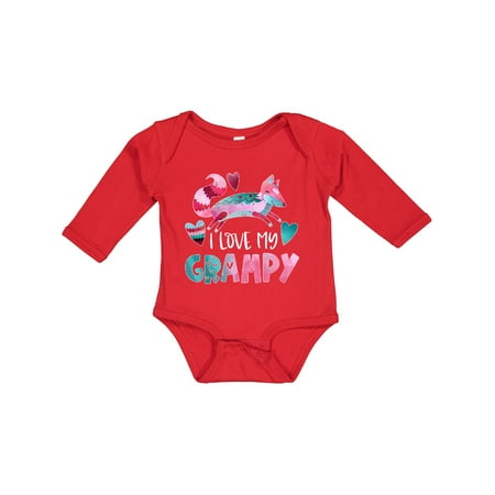 Inktastic I Love My Grampy Pink and Blue Fox with Hearts Gift Baby Boy or Baby Girl Long Sleeve Bodysuit
Inktastic I Love My Grampy Pink and Blue Fox with Hearts Gift Baby Boy or Baby Girl Long Sleeve Bodysuit